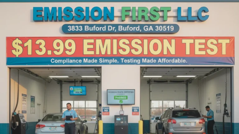 How a $13.99 Emission Test Is Changing Emission Testing in Buford, GA